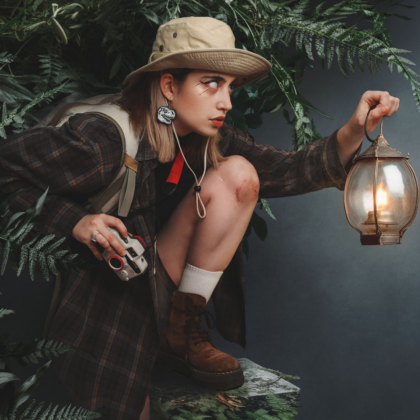 Pendientes - Thundersaurus Rex