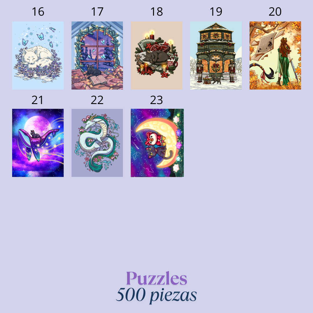 Puzzle 500 piezas (Diseño a elegir) (Preventa)