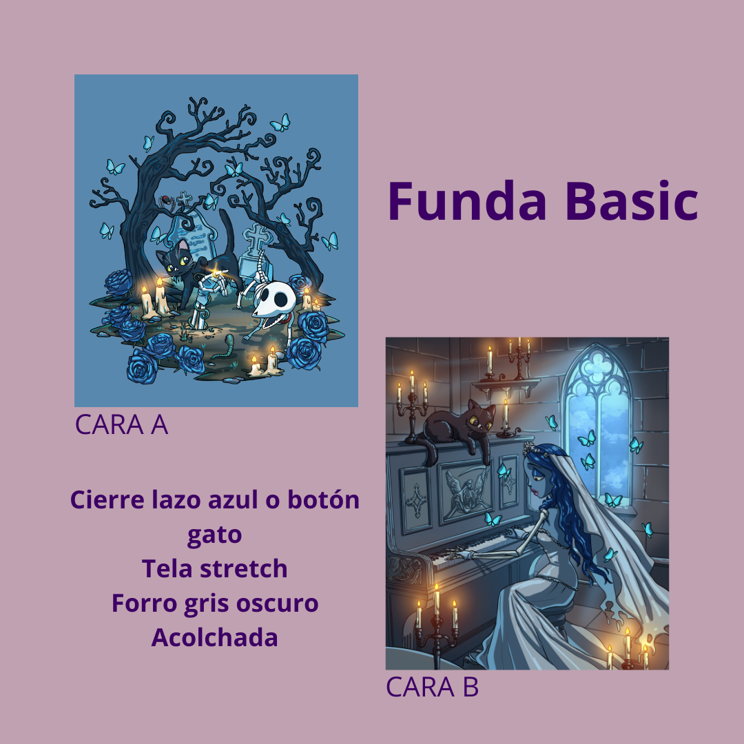 FUNDA BASIC LIBRO/EBOOK - Novia Cadaver (PREVENTA)