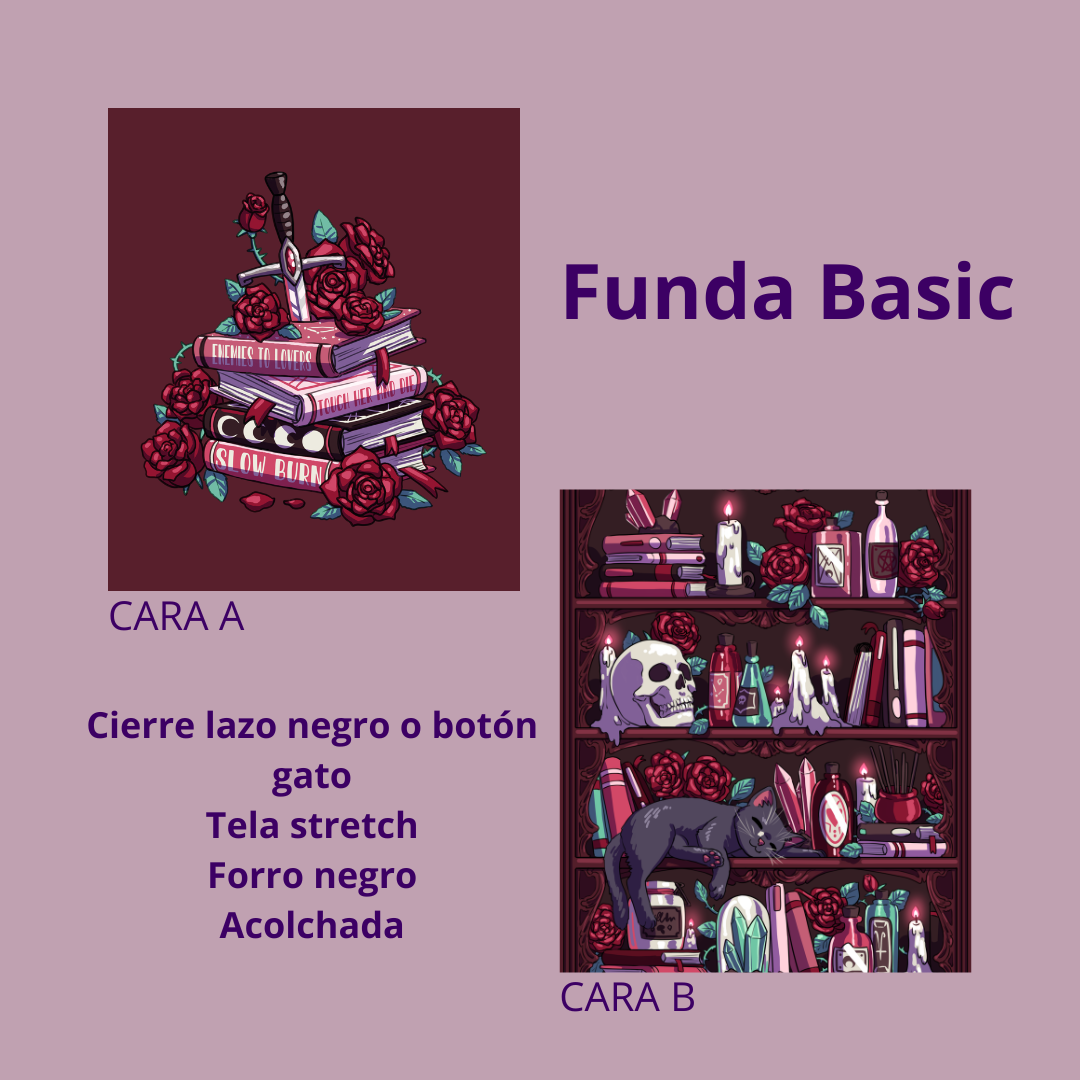 FUNDA BASIC LIBRO/EBOOK - Enemies to lovers (PREVENTA)