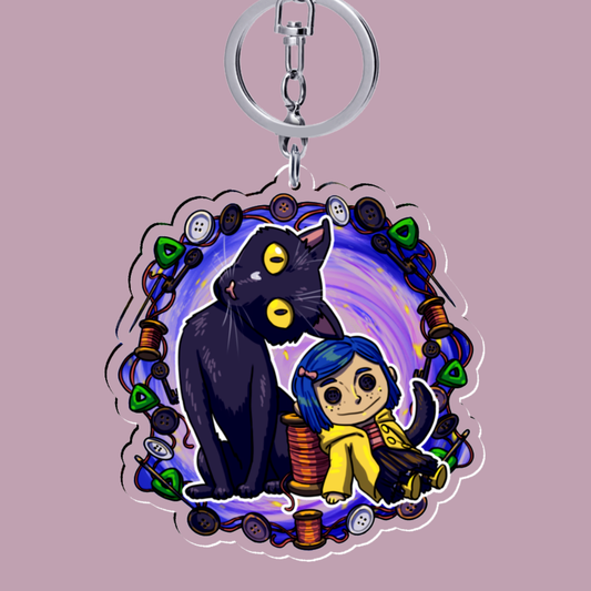 Llavero - Riku Coraline (PREVENTA)