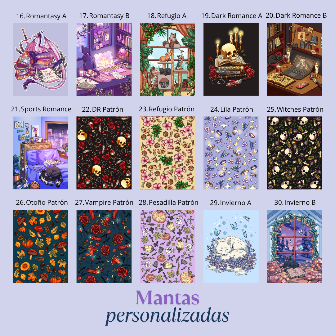 Mantas - Diseño y tamaño a elegir (leed descripción) PREVENTA