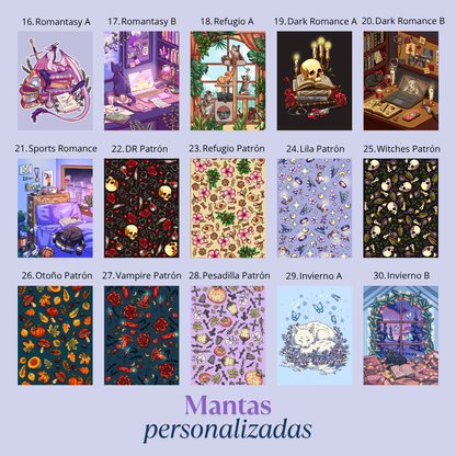 Mantas - Diseño y tamaño a elegir (leed descripción) PREVENTA