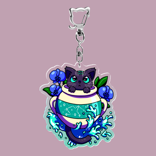 Llaveros - Gatos del zodiaco (PREVENTA)