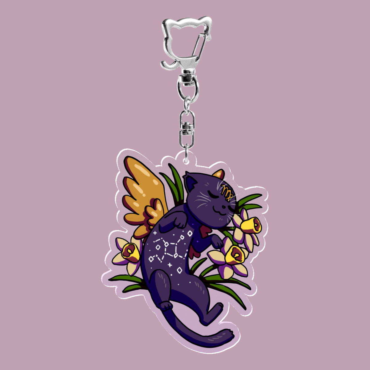 Llaveros - Gatos del zodiaco