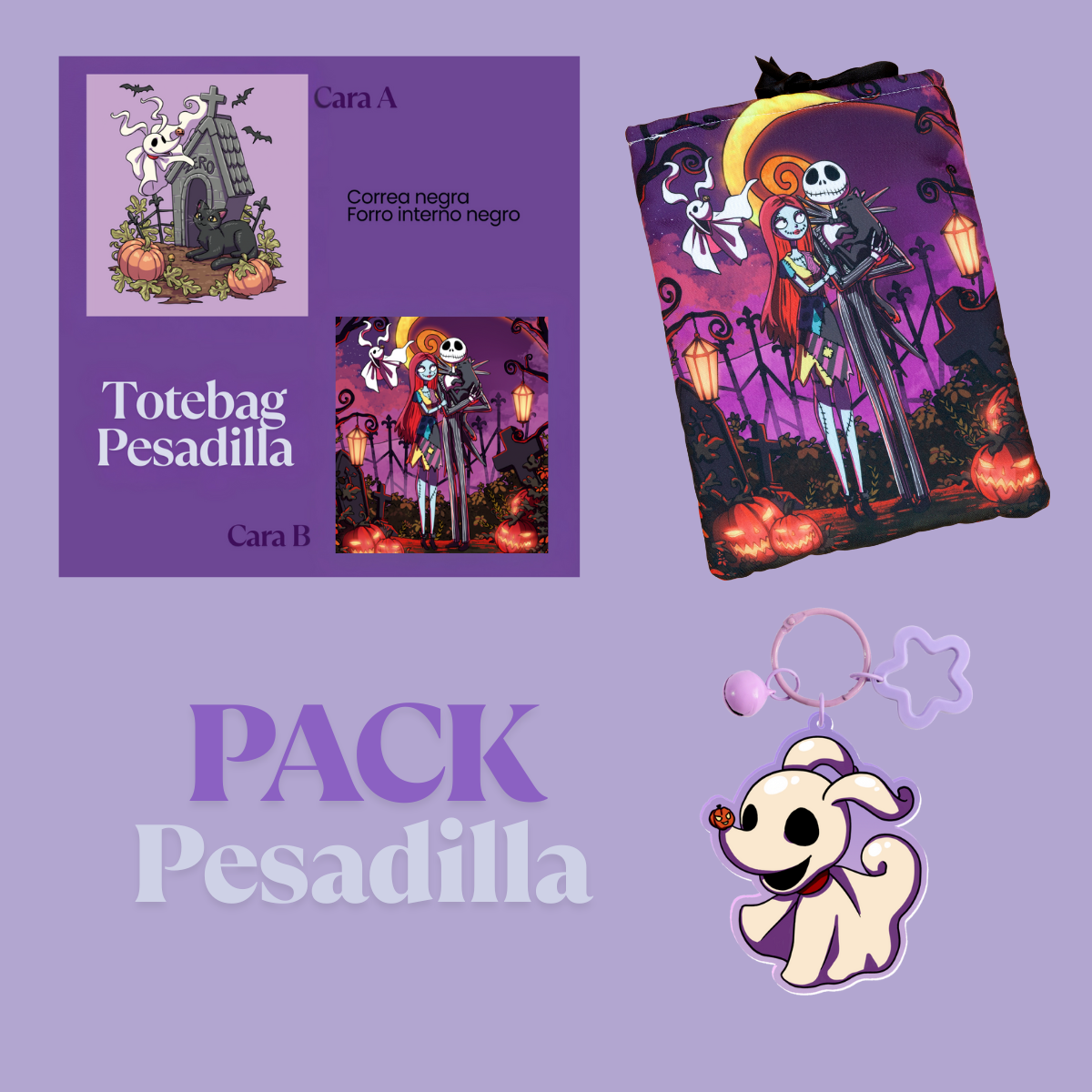Pack totebag + funda libro/ebook (diseños a elegir) (PREVENTA)