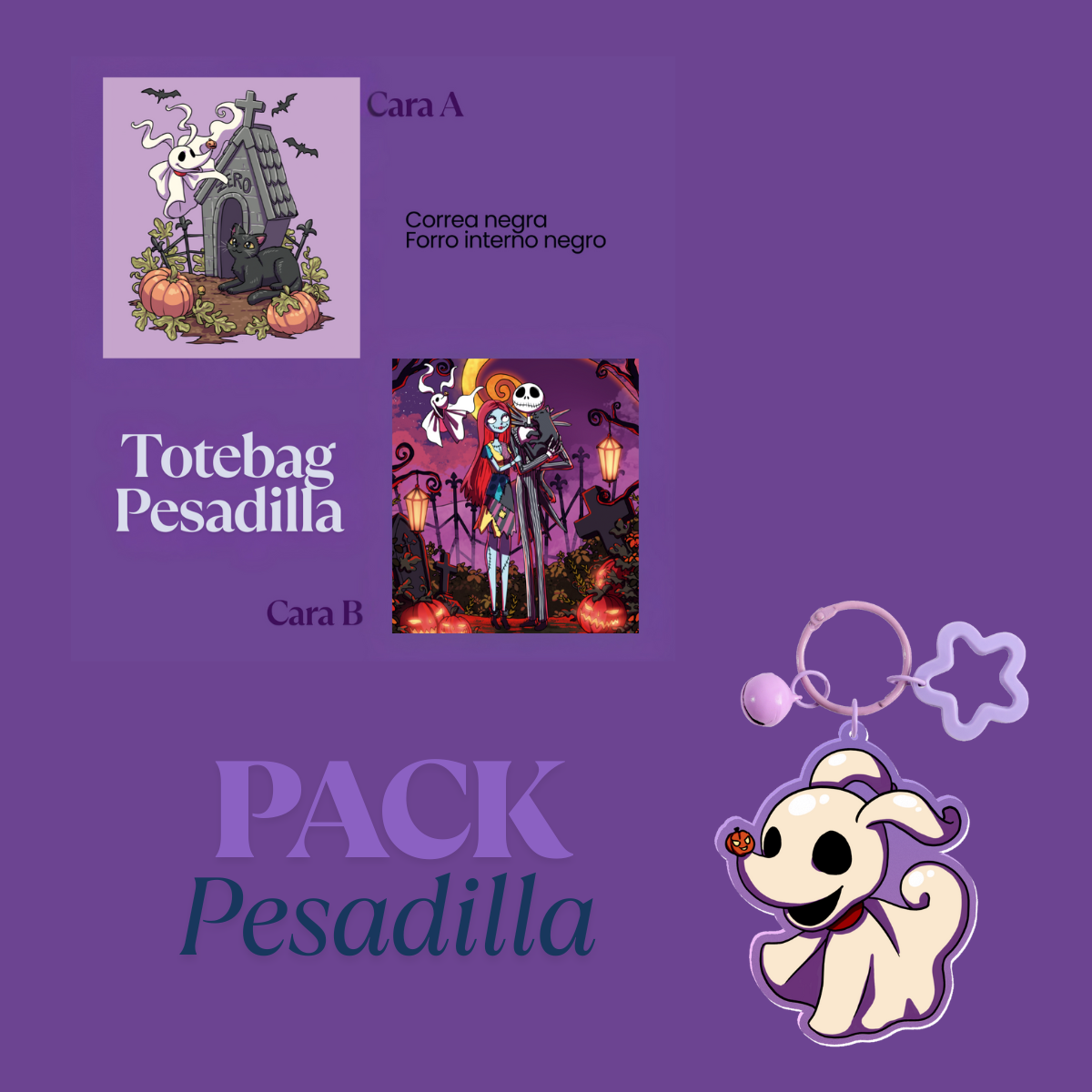 TOTEBAG ALL OVER CON CREMALLERAS - Diferentes diseños (PREVENTA)