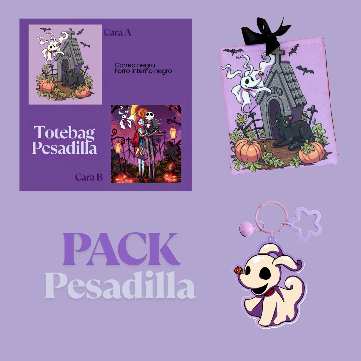 Pack totebag + funda libro/ebook (diseños a elegir) (PREVENTA)