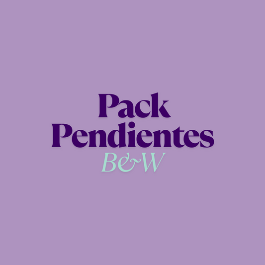 Pack pendientes b&w (PREVENTA)