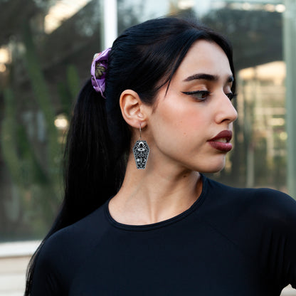 Pendientes - Ataúd b&w