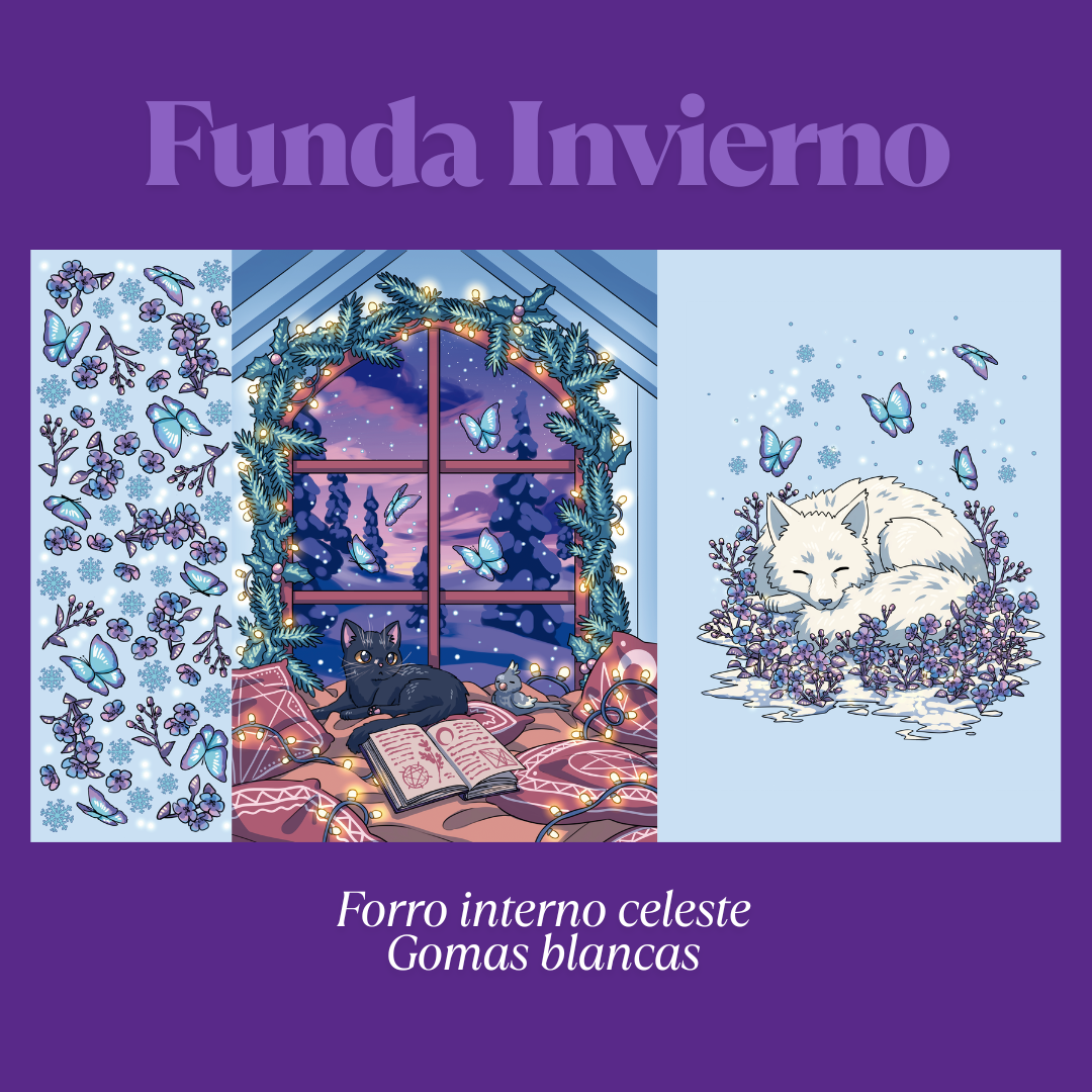 Fundas con solapa - SE ENVIA EN DICIEMBRE (LEED DESCRIPCIÓN ANTES DE COMPRAR)