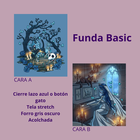 FUNDA BASIC LIBRO/EBOOK - Novia Cadaver (PREVENTA)