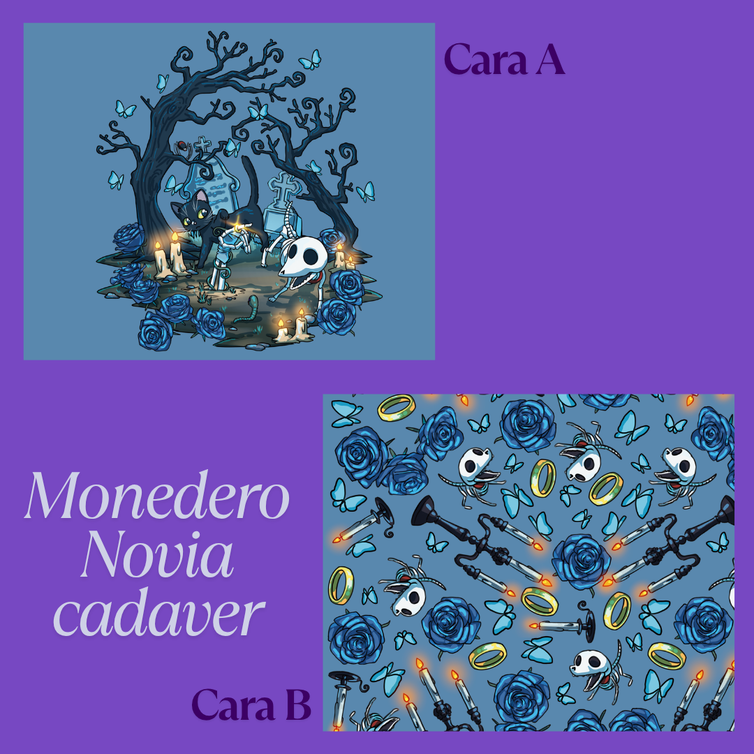 Monedero impermeable - Diseños a elegir (PREVENTA)