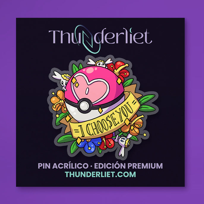 Pin acrílico - I choose you